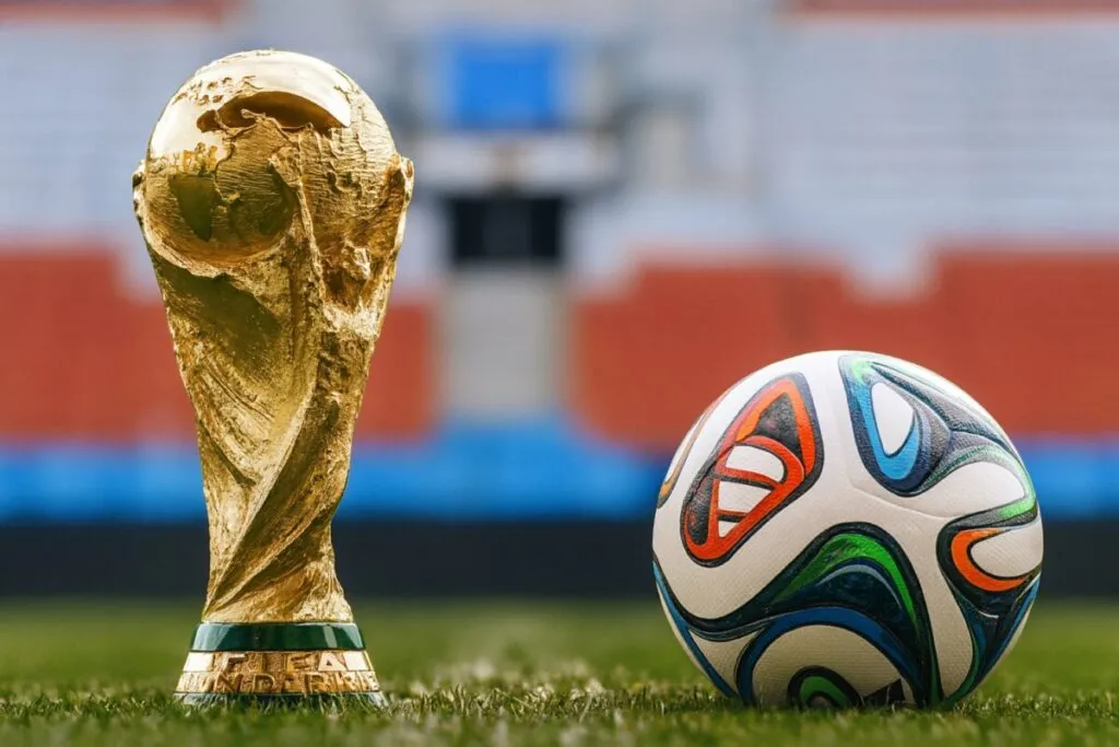 Jugadores de la selección de Inglaterra entrenando en una cancha en Miami, con skyline de la ciudad al fondo