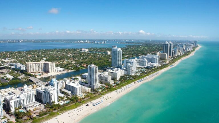 Escena vibrante de Miami con público disfrutando conciertos, arte y experiencias culturales durante la semana.