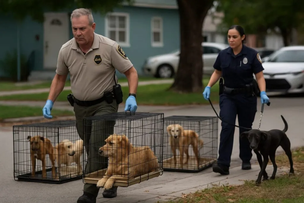 Once perros rescatados en una casa de Miami-Dade tras fallecimiento de su dueño, caso reactiva debate sobre bienestar animal