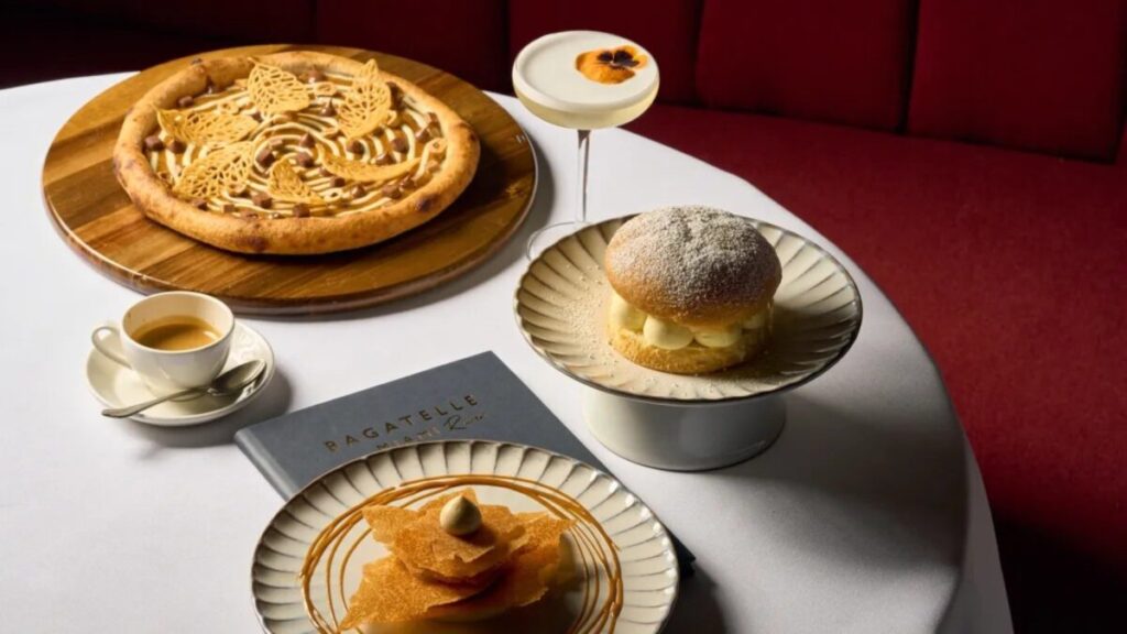 Vista del Bagatelle Miami River con diseño costero y experiencia gastronómica de inspiración francesa