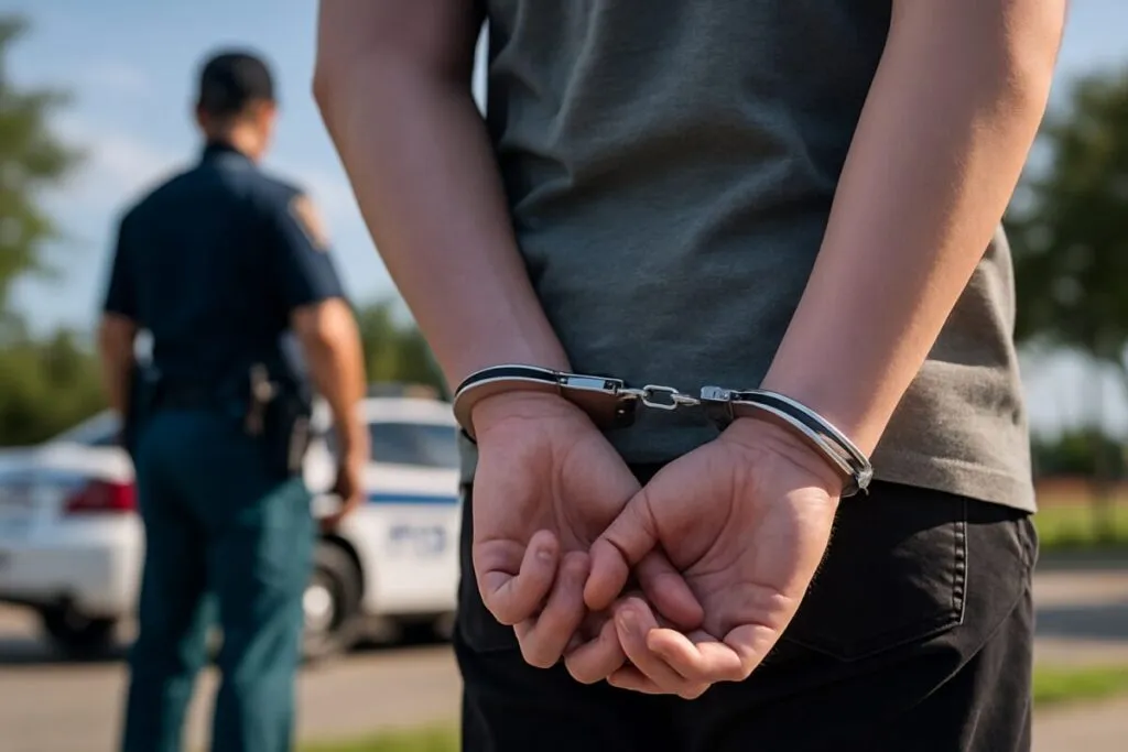 Persona con esposas durante operativo migratorio en Florida; contexto relacionado con comunidad hispana y seguridad