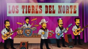 Los Tigres del Norte aparecen en Los Simpson con un corrido original