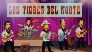 Los Tigres del Norte aparecen en Los Simpson con un corrido original