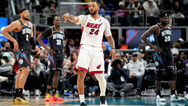 Miami Heat vence a Detroit Pistons con alta efectividad ofensiva