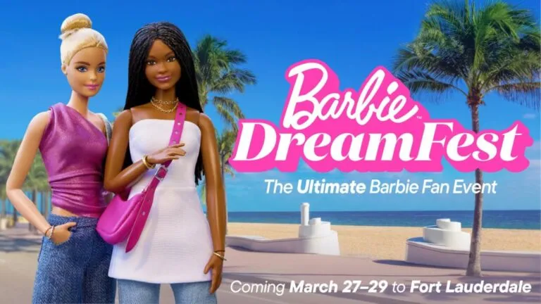 Barbie Dream Fest en Florida con experiencias interactivas y celebridades en Fort Lauderdale