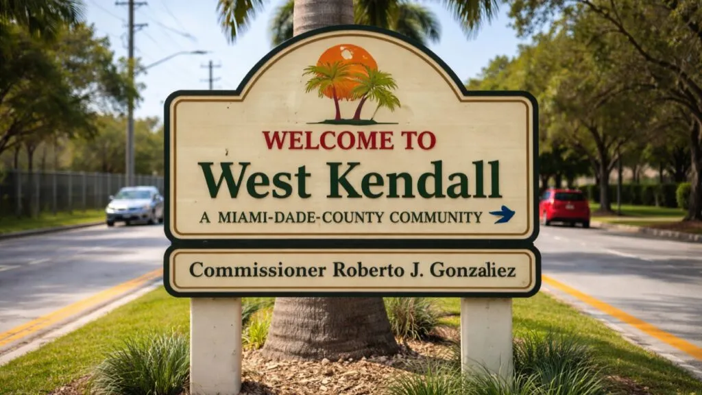 West Kendall en Miami conocido como la pequeña Colombia por su comunidad colombiana y cultura latina