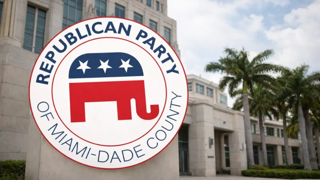 sede política en Miami relacionada con el GOP de Miami-Dade tras polémica por mensajes racistas