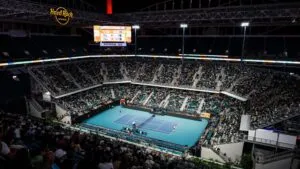 Miami Open 2026 torneo de tenis en el Hard Rock Stadium con los mejores jugadores del circuito