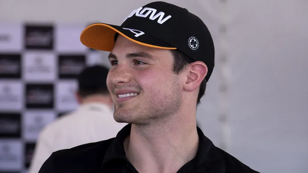 Monoplaza de Pato O'Ward compitiendo en el GP de St. Petersburg 2026