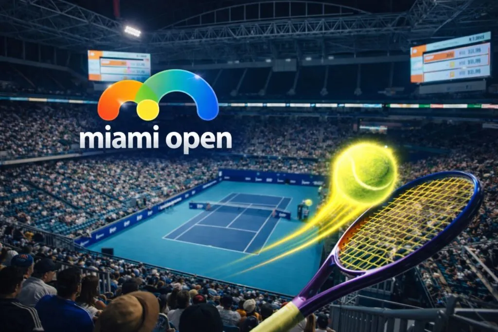 Vista del Hard Rock Stadium durante el Miami Open, torneo con Prize Money cercano a 17 millones de dólares en Florida