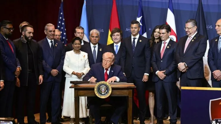 reunión de líderes regionales en Miami sobre el Escudo de las Américas y cooperación en seguridad