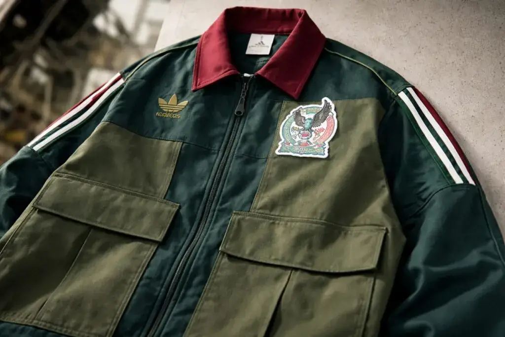 chamarra México Mundial 2026 Adidas inspirada en obreros y cultura mexicana deportiva