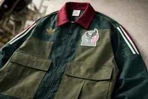 chamarra México Mundial 2026 Adidas inspirada en obreros y cultura mexicana deportiva