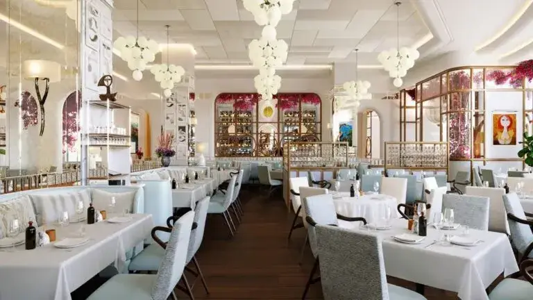 Gaia restaurante con diseño elegante y mariscos frescos en experiencia gastronómica de lujo