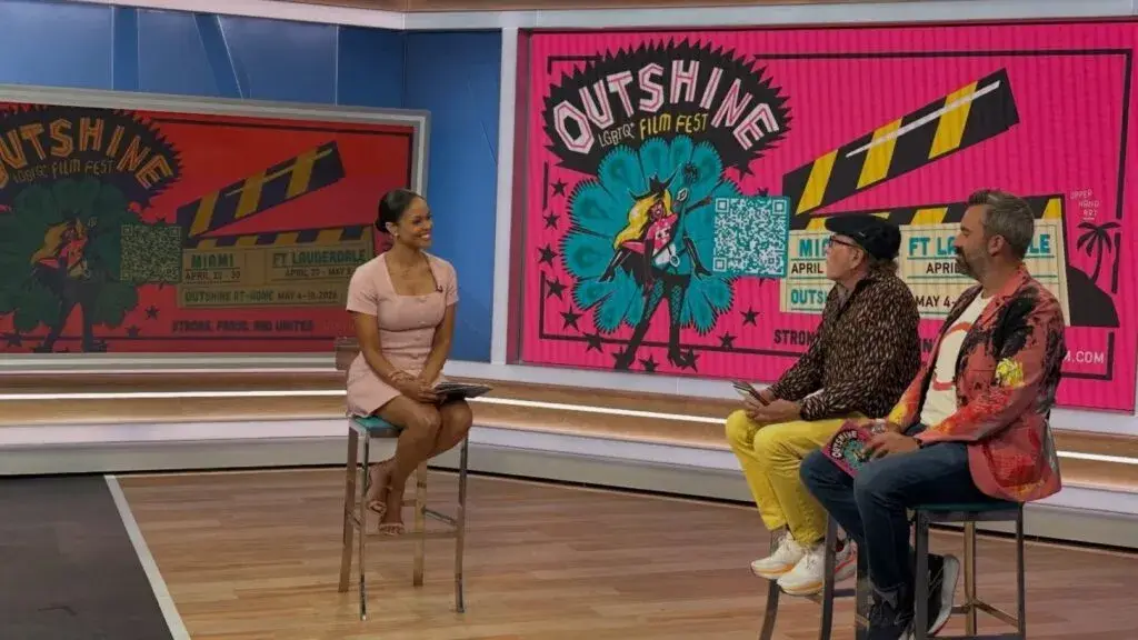 OutShine LGBTQ+ Film Festival con proyecciones de cine queer y público en sala durante el evento