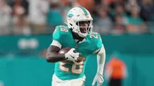 De'Von Achane firmó extensión millonaria para continuar con Miami Dolphins hasta 2030