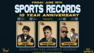Sports Records organizará fiesta especial de música electrónica en Floyd Miami