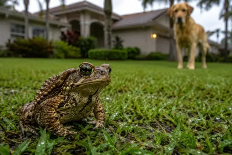 Sapo de caña reaparece con las lluvias en Florida y representa riesgo para perros y gatos