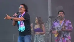 Aficionados celebran la Copa Mundial Miami Beach durante concierto y actividades junto al océano