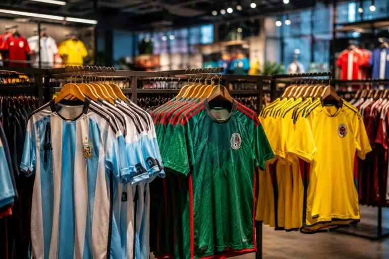 Camisetas del Mundial impulsan ventas en Miami con alta demanda de Argentina, México y Colombia.
