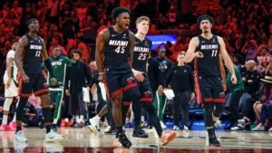 Jugadores del Miami Heat durante la preparación del equipo para la temporada 2026-2027 de la NBA.
