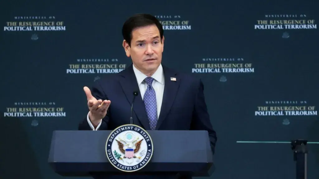 Marco Rubio encabeza una cumbre internacional contra el terrorismo político de extrema izquierda.