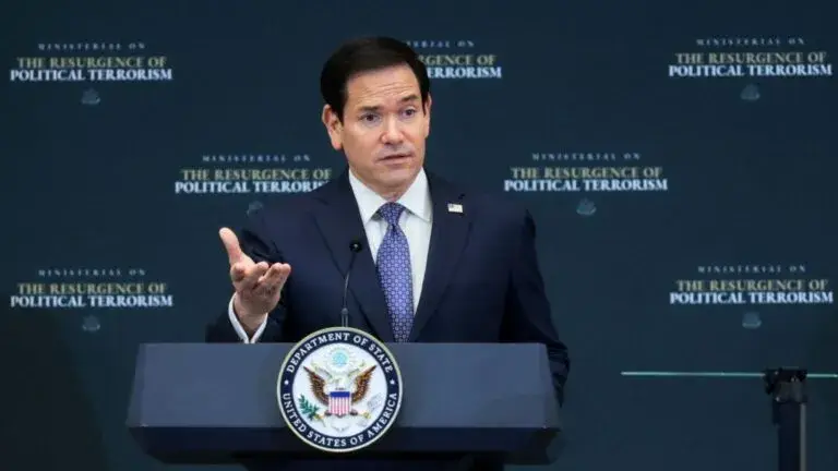 Marco Rubio encabeza una cumbre internacional contra el terrorismo político de extrema izquierda.