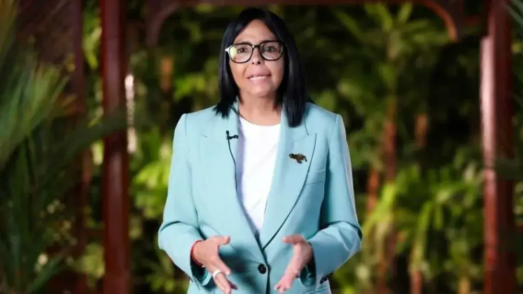 Delcy Rodríguez anuncia acuerdo petrolero entre Venezuela y Estados Unidos