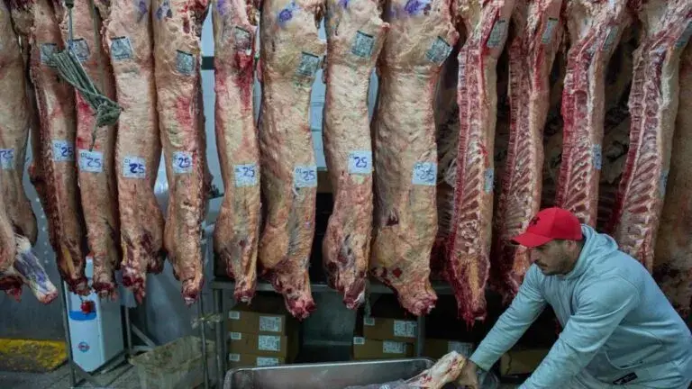 Carne de res argentina retirada en Florida y Texas por ingresar al país sin completar la reinspección federal obligatoria.