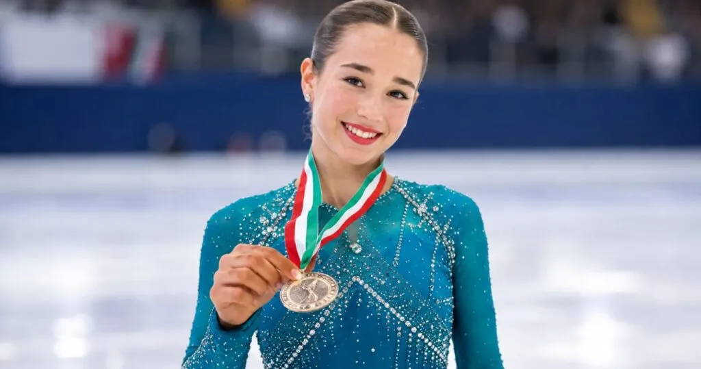 Andrea Astrain representa al patinaje mexicano y busca destacar en competencias internacionales.