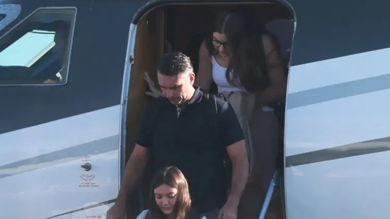 Comunidad de brasileños residentes en Miami expresa opiniones divididas tras la llegada de Flávio Bolsonaro a Estados Unidos